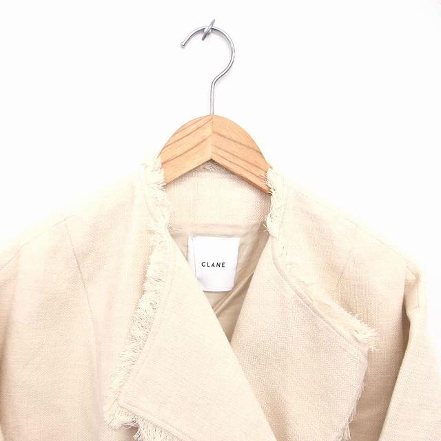 未使用品 クラネ CLANE タグ付き ジャケット アウター フリンジ