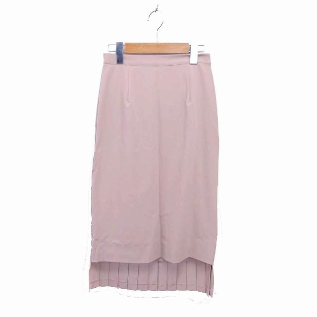 未使用品 クラネ CLANE タグ付き タイト プリーツ スカート ロング 