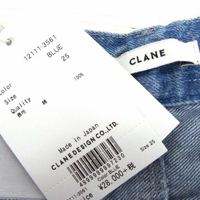 未使用品 クラネ CLANE タグ付き ワイド デニム ジーンズ パンツ