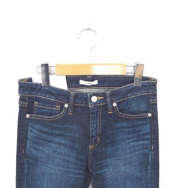 未使用品 クラネ CLANE タグ付 デニム ジーンズ パンツ スキニー