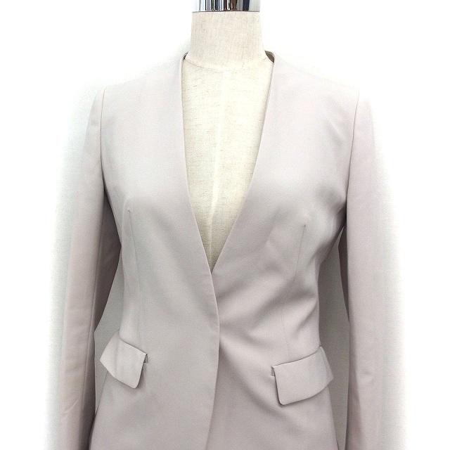 ザ・スーツカンパニー THE SUIT COMPANY スカートスーツ ノーカラー