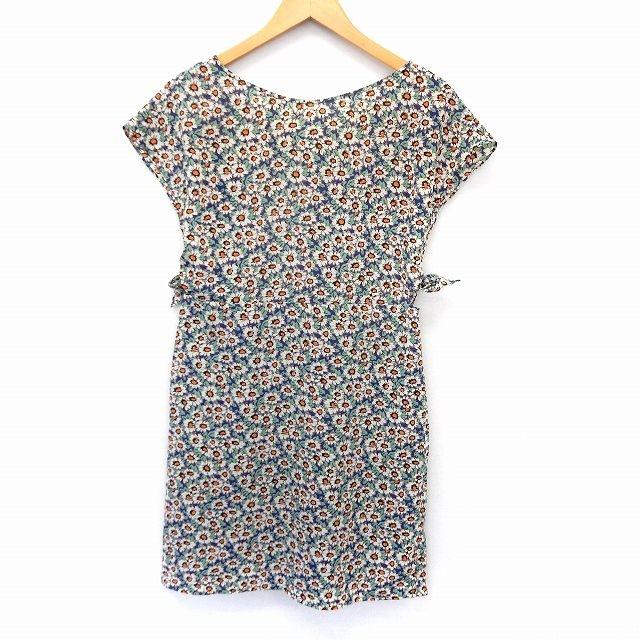 バナーバレット Banner Barrett ワンピース カットソー 膝丈 半袖 花柄 サイドオープン 38 パープル 紫 St31 レディース 172 ブランド古着販売のベクトル 通販 Yahoo ショッピング