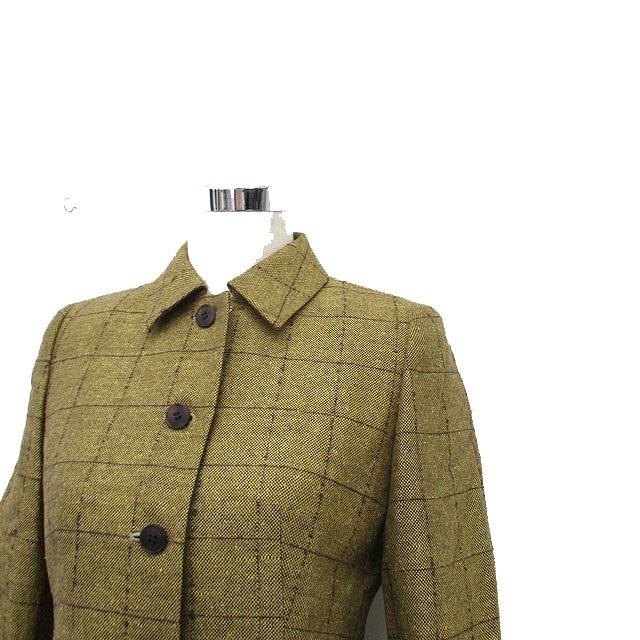 アクアスキュータム AQUASCUTUM セットアップ スーツ ステンカラー