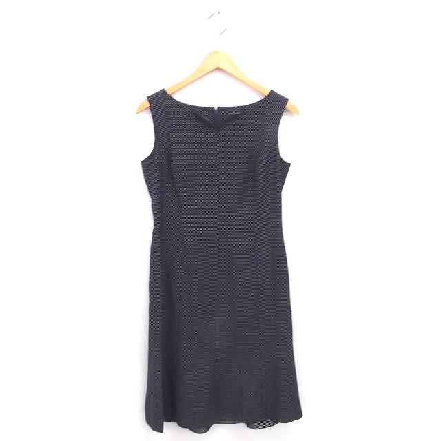 キース KEITH ワンピース ロング ドット キーネック プル