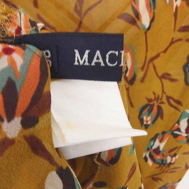 マカフィー MACPHEE トゥモローランド ワンピース ロング 花柄 シルク 
