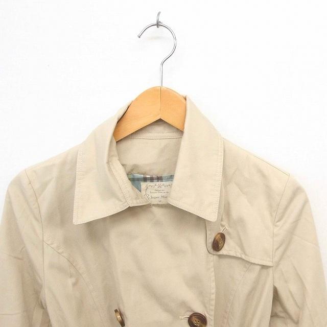 MinxMars ベージュ コート ジュノア ロングコート チェスターコート アウター レディース M