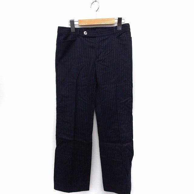 マカフィー MACPHEE トゥモローランド パンツ ストライプ スラックス 