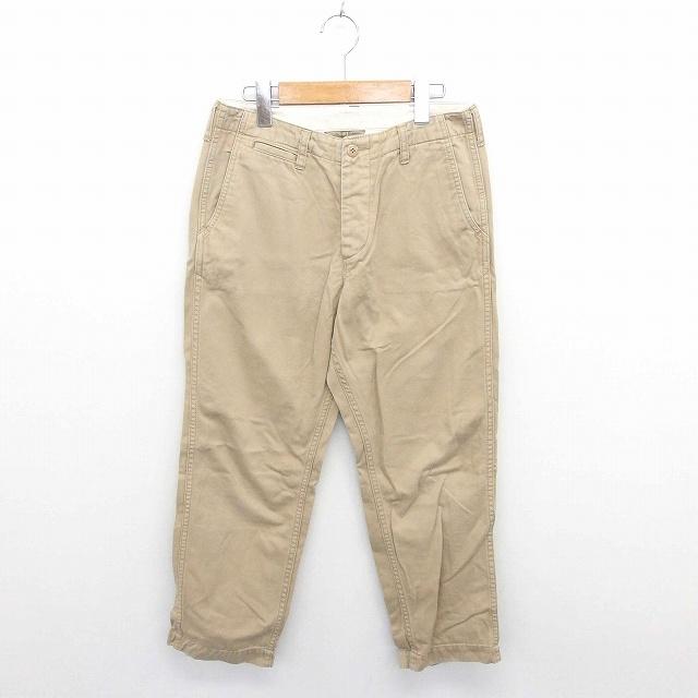 ビームスボーイ BEAMS BOY パンツ チノパン ストレート ボタンフライ 