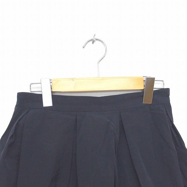 サカヨリ sakayori スカート フレア ミニ 薄手 無地 シンプル バック 