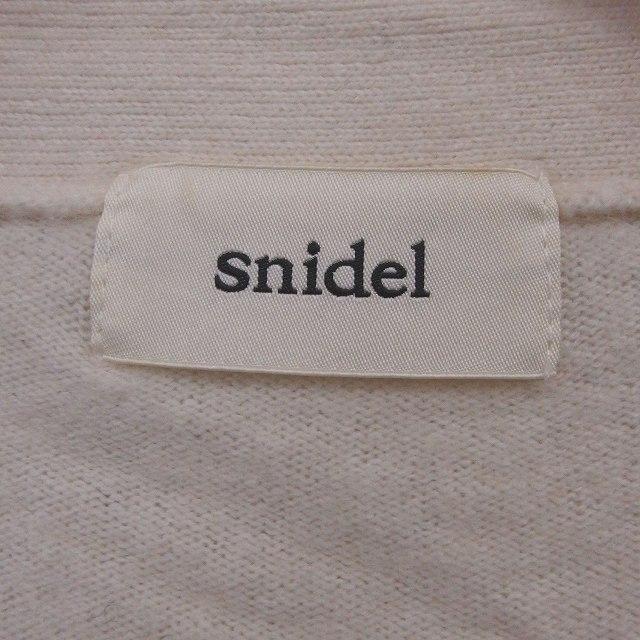 スナイデル snidel カーディガン ニット 羽織り 長袖 ポケット F ホワイト /ST33 レディース | SNIDEL | 02