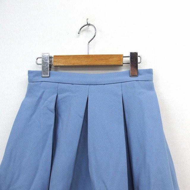 エストネーション ビス ESTNATION bis スカート フレア 膝丈 タック  