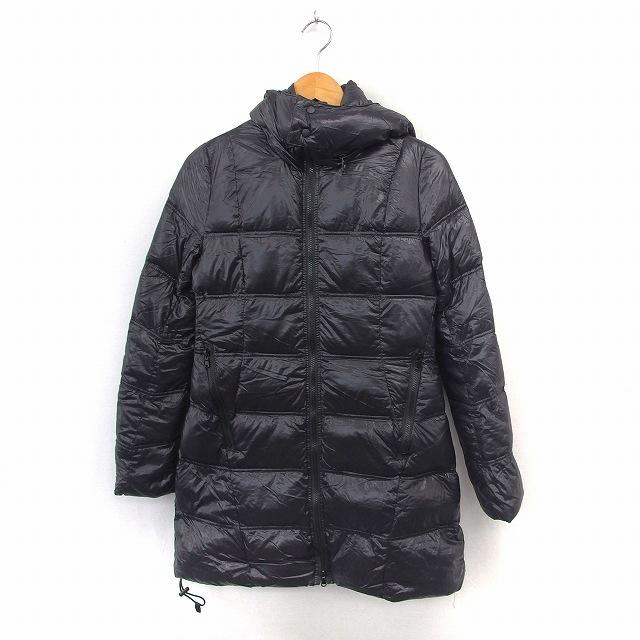 中古 アズールバイマウジー Azul By Moussy ダウンコート アウター ロング ジップアップ シンプル S ブラック St2 レディース ベクトル 古着 172 ブランド古着販売のベクトル 通販 Yahoo ショッピング