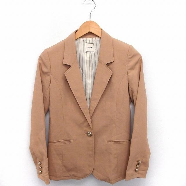 ジャケット・アウター MiiA ミーア MIIA ジャケット アウター テーラード 長袖 無地 シンプル 1