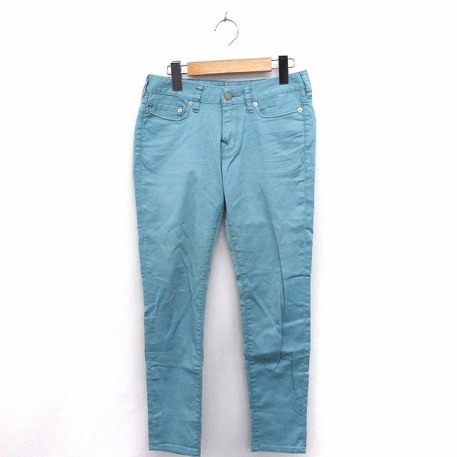 プラステ PLST パンツ スキニー スリム ロング コットン 綿 24 ミント 緑 /FT37 レディース :172-902009280138:ブランド古着販売のベクトル 通販 古着 PLST プラステ ジーンズ ストレッチ 大きいサイズ XLサイズ相当