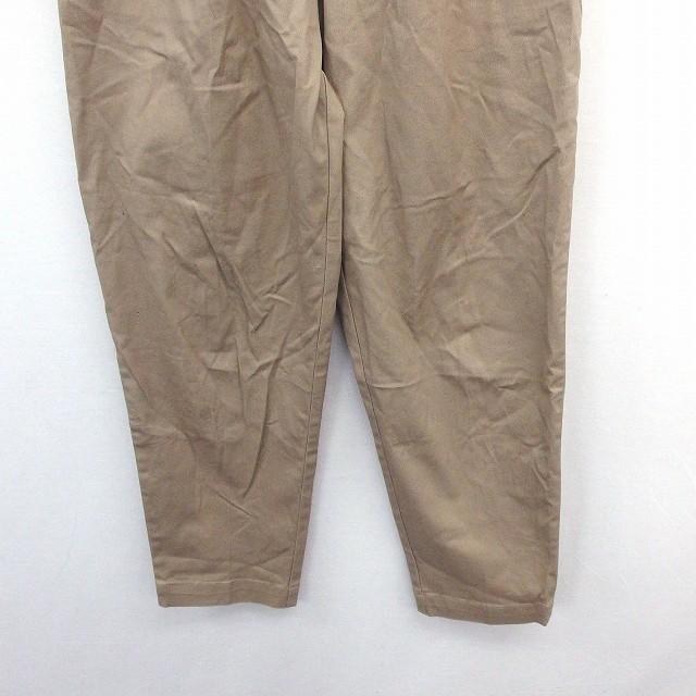 中古 ユニクロ Uniqlo パンツ チノパン テーパード シンプル ジップフライ 61cm ベージュ St2 レディース ベクトル 古着 172 ブランド古着販売のベクトル 通販 Yahoo ショッピング