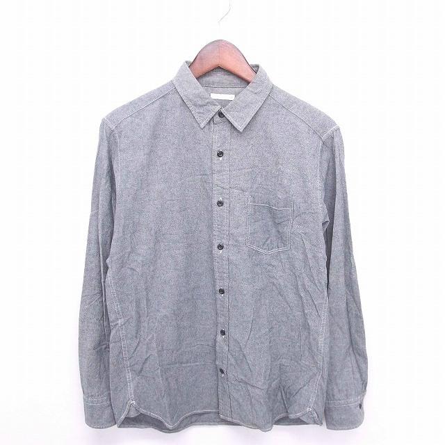 中古 ジーユー Gu シャツ ステンカラー カジュアル ペイズリー柄 綿 コットン 長袖 M グレー 灰 Tt14 メンズ ベクトル 古着 172 ブランド古着販売のベクトル 通販 Yahoo ショッピング