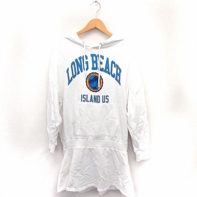 中古 ロデオクラウンズワイドボウル Rodeo Crowns Wide Bowl Rcwb ワンピース パーカー ロゴ 長袖 ひざ丈 F ホワイト 白 Ft18 レディース ベクトル 古着 172 ブランド古着販売のベクトル 通販 Yahoo ショッピング