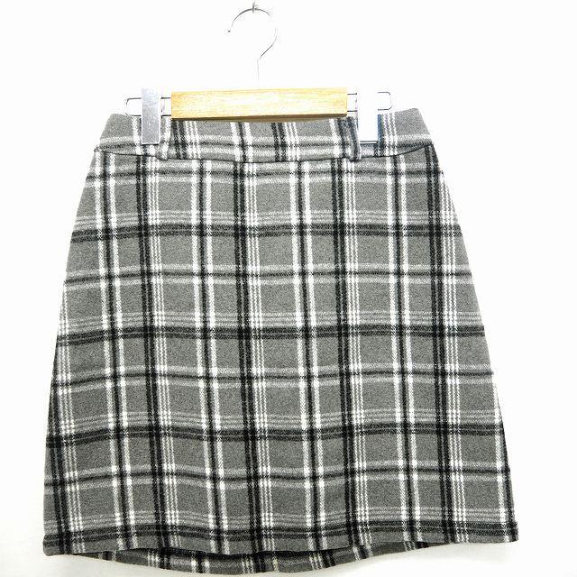 INGNI - イング INGNI スカート 台形 ひざ丈 チェック 黒 白 茶 Fの通販 by ベクトル ラクマ店｜イングならラクマ 台形スカート ひざ丈 チェック ウール混 グレー 黒 ブラック 白 ホワイト