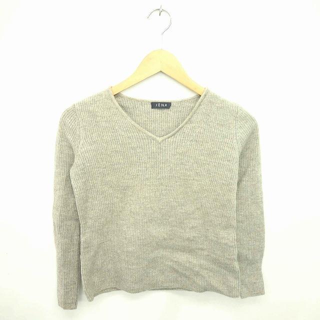 イエナ IENA ニット セーター Vネック 無地 シンプル ウール 長袖