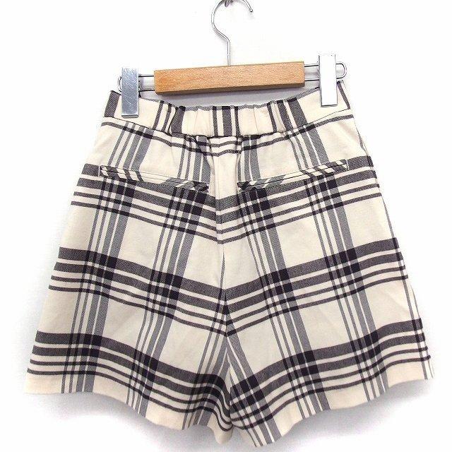 SNIDEL スナイデル snidel パンツ チェック ショート ウール 0  