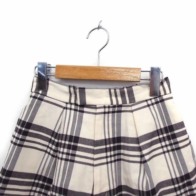 SNIDEL スナイデル snidel パンツ チェック ショート ウール 0  