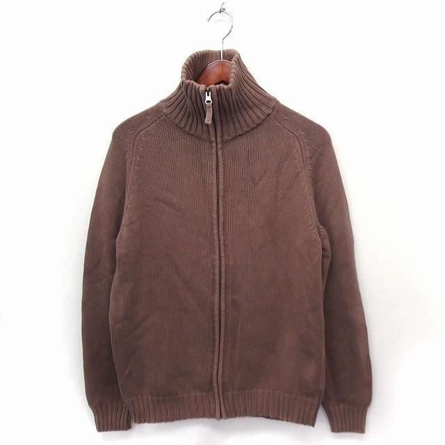 中古 ザラマン Zara Man ジャケット アウター ニット スタンドカラー 長袖 コットン 綿 M ブラウン 茶 Ft31 メンズ ベクトル 古着 172 ブランド古着販売のベクトル 通販 Yahoo ショッピング