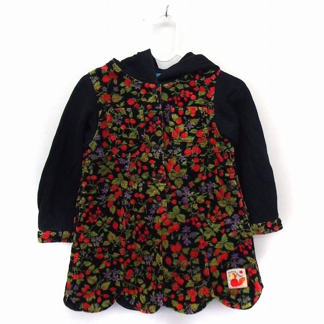 中古 ケンゾー Kenzo ベビー服 ワンピース 総柄 フード 長袖 切替 コーデュロイ 90 ブラック 黒 Ft48 キッズ ベクトル 古着 172 ブランド古着販売のベクトル 通販 Yahoo ショッピング