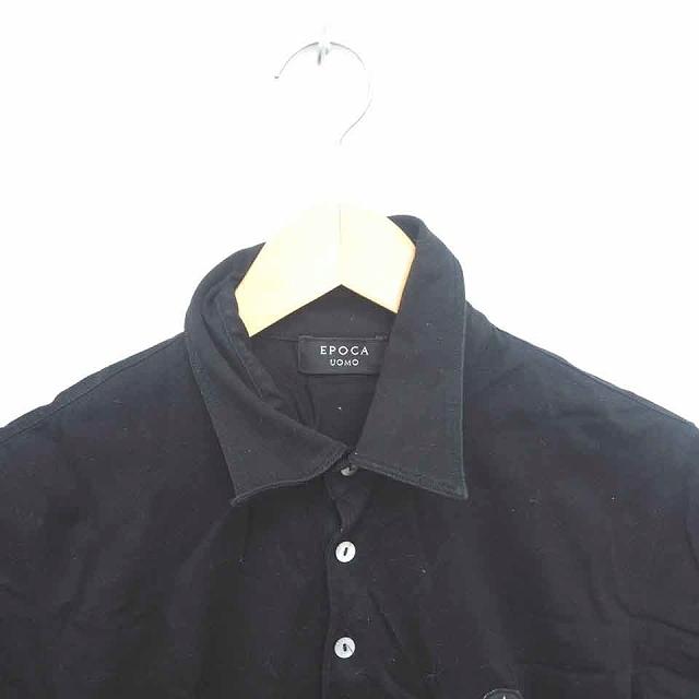 エポカ ウォモ EPOCA UOMO シャツ ポロシャツ ワッペン 綿 コットン
