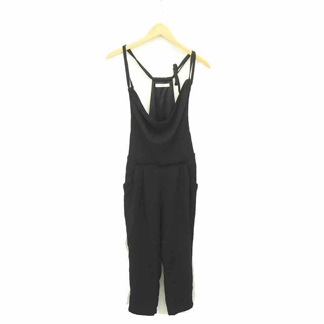 中古 ページボーイ Page Boy サロペット オーバーオール パンツ 薄手 無地 シンプル M 黒 ブラック Tt9 レディース ベクトル 古着 172 ブランド古着販売のベクトル 通販 Yahoo ショッピング