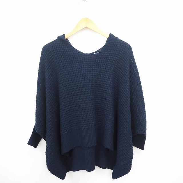003 J Ferry ニット セーター 無地 シンプル リブ フード 長袖 L ネイビー 紺 Mt23 レディース 172 ブランド古着販売のベクトル 通販 Yahoo ショッピング