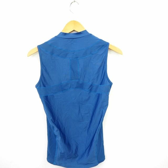 ユニクロ Uniqlo シャツ カジュアル 無地 シンプル 袖なし ノースリーブ L ブルー 青 Mt17 メンズ 172 ブランド古着販売のベクトル 通販 Yahoo ショッピング