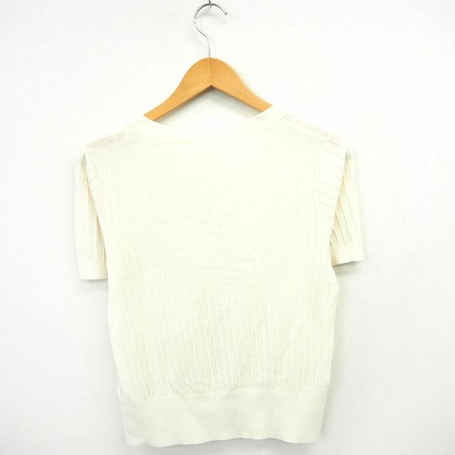 H&M エイチ&エム カーディガン ニット セーター リブ 無地 シンプル V