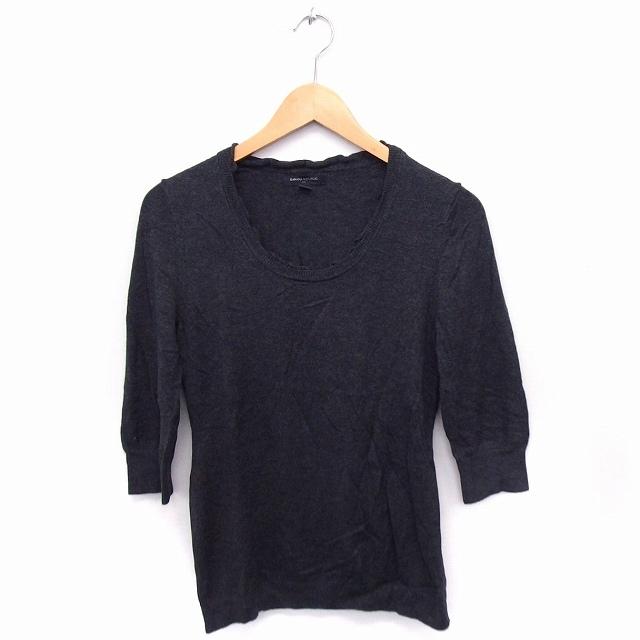 バナナリパブリック BANANA REPUBLIC ニット セーター フリル Uネック