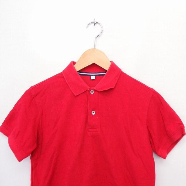 ユニクロ UNIQLO 子供服 ポロシャツ 半袖 無地 コットン 綿 150