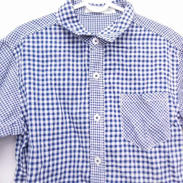 中古 エムピーエス MPS 子供服 シャツ ブラウス 半袖 コットン 綿 ギンガムチェック 柄 130 ブルー 青 /HT20 キッズ 【ベクトル 古着】 :172-902105140901:ブランド古着販売のベクトル - 通販 - Yahoo!ショッピング 中古 エムピーエス MPS 子供服 シャツ ブラウス 半袖 コットン 綿 ギンガムチェック 柄 130 ブルー 青 /HT20 キッズ 【ベクトル 古着】 :172-902105140901:ブランド古着販売のベクトル - 通販 - Yahoo!ショッピング