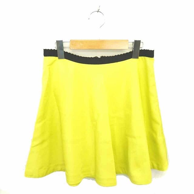 フォーエバー21 Forever21 スカート フレア ミニ 薄手 無地 シンプル バックジップ S 黄緑 ライトグリーン Tt1 レディース 172 ブランド古着販売のベクトル 通販 Yahoo ショッピング