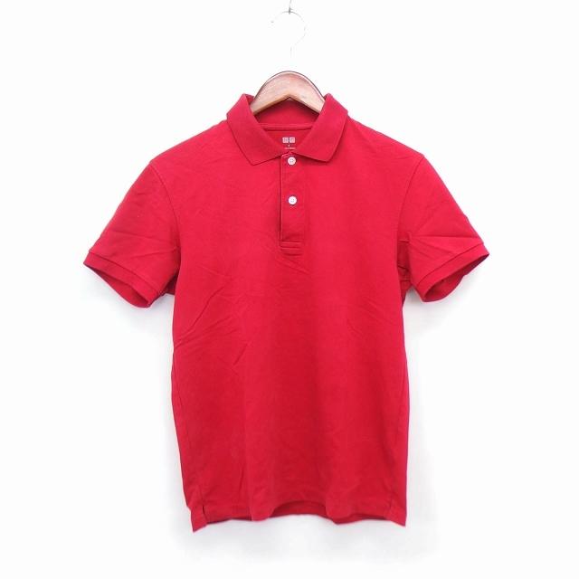 中古 ユニクロ Uniqlo ポロシャツ 半袖 綿混 鹿の子 S レッド 赤 Ht10 メンズ ベクトル 古着 172 ブランド古着販売のベクトル 通販 Yahoo ショッピング