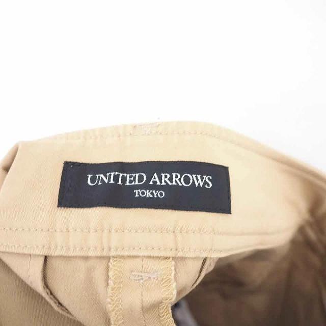 ユナイテッドアローズ UNITED ARROWS パンツ ショート ジップフライ 綿 コットン 無地 シンプル 36 ベージュ 茶 /TT12  レディース｜vectorpremium｜03