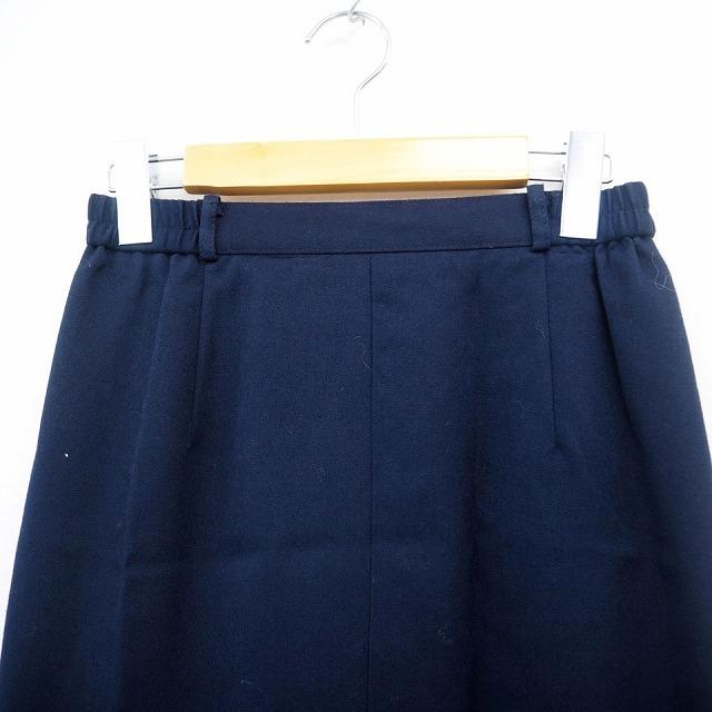 シムリー Simree スカート 台形 無地 ロング シンプル 9 ネイビー 紺