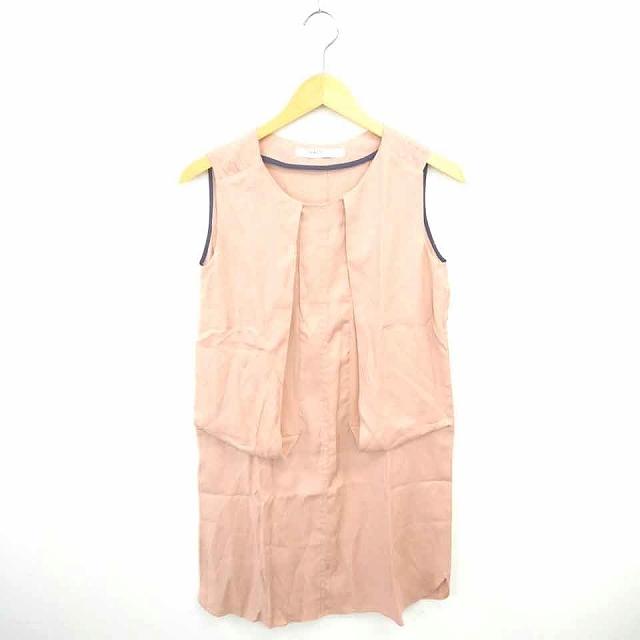 セレーヌデプト SERENE Dept. ワンピース 膝下丈 丸首 プルオーバー 