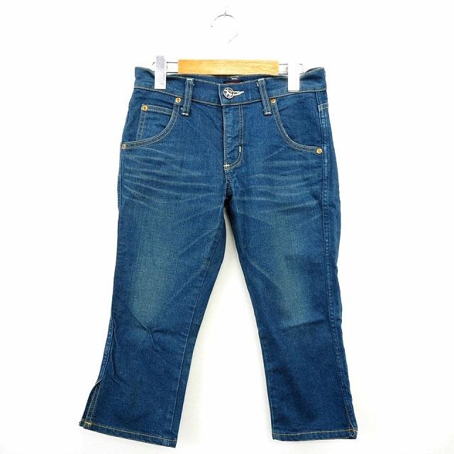 リー×シェル Lee×Cher デニム ジーンズ シンプル クロップド 25