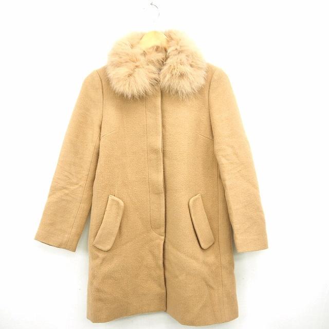 バナーバレット Banner Barrett ステンカラーコート アウター ファー 