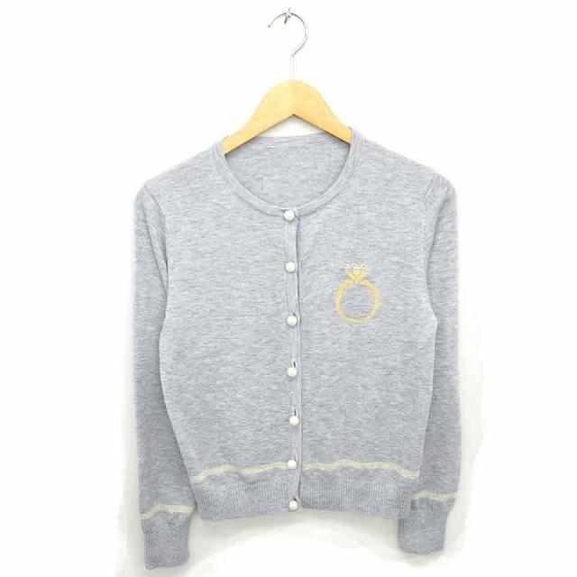 MAGGY BLUE マギーブルー ケーブルニットカーディガン