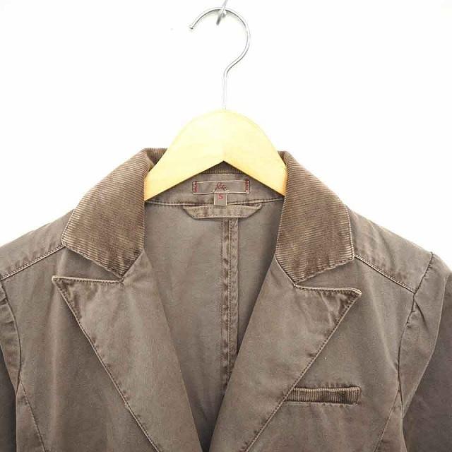 ジョア JOIE ジャケット アウター テーラード ウォッシュ加工 綿 