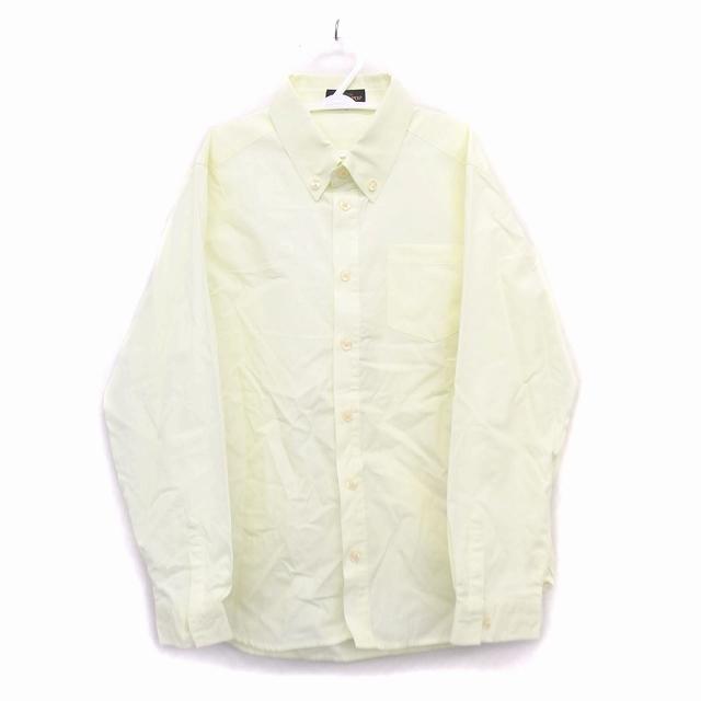 【希少】GUCCI kidsイエローコットンラブバードプリントボタンダウンシャツ GUCCI グッチ レトロ フラワー＆ポニー コットン ボウリング