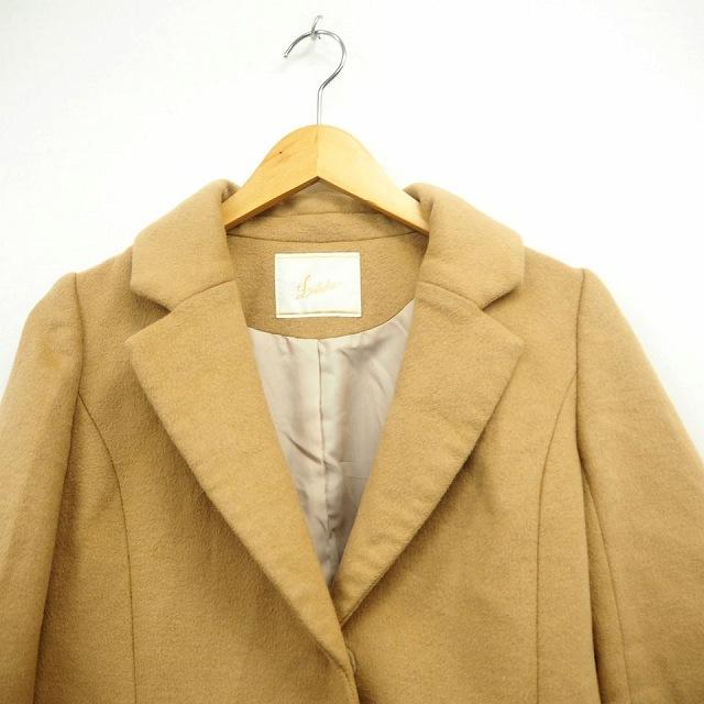 リリディア Lilidia チェスターコート アウター 無地 シンプル Vネック  