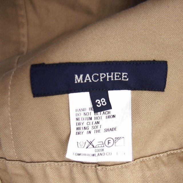 マカフィー MACPHEE トゥモローランド ジャケット ブルゾン ミリタリー 