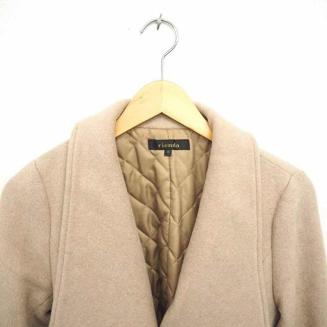 rienda ベビドンコート Mサイズ rienda | スタンドカラーシェイプドチェスターコート (コート ) |SHEL