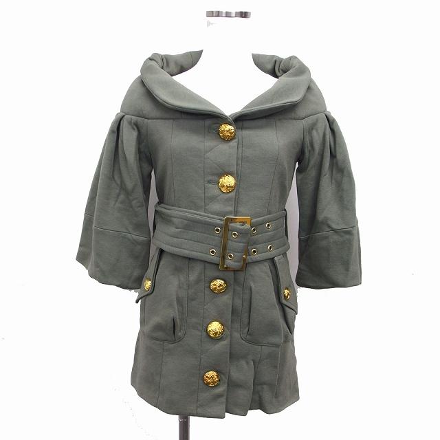 新品未使用 リップサービス ピーコート ベルテッド アルパカ混