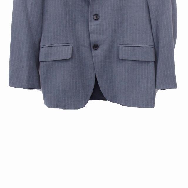 中古 ジーユー Gu ジャケット ブレザー テーラード ストライプ Xs グレー 灰 Kt16 メンズ ベクトル 古着 172 ブランド古着販売のベクトル 通販 Yahoo ショッピング